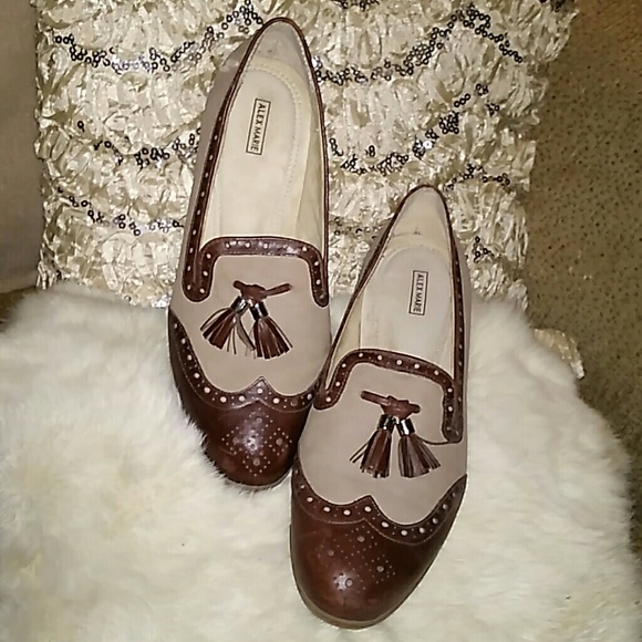 Alex Marie Shoes - ALEX MARIE Brown Tan Women's Leather Shoes 9.5M